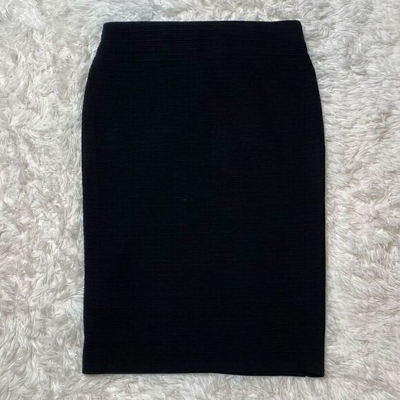 Premise Studio Black Pencil Straight Skirt Size Small Stretch New with Tag - Picture 4 of 8
